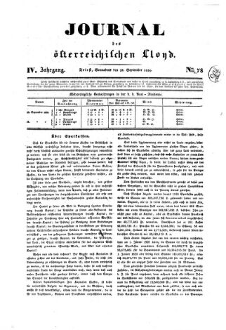 Journal des Österreichischen Lloyd