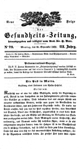 Populäre österreichische Gesundheits-Zeitung