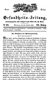 Populäre österreichische Gesundheits-Zeitung