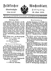 Feldkircher Wochenblatt