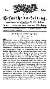 Populäre österreichische Gesundheits-Zeitung