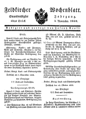 Feldkircher Wochenblatt