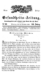 Populäre österreichische Gesundheits-Zeitung