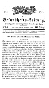 Populäre österreichische Gesundheits-Zeitung