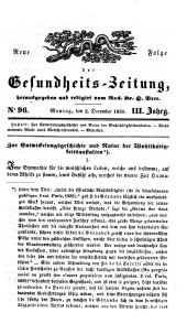 Populäre österreichische Gesundheits-Zeitung