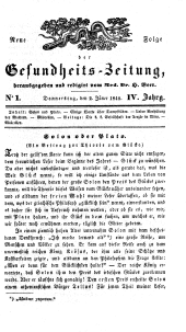 Populäre österreichische Gesundheits-Zeitung