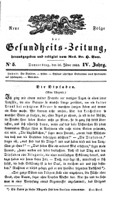 Populäre österreichische Gesundheits-Zeitung