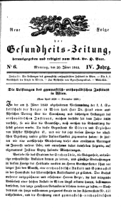 Populäre österreichische Gesundheits-Zeitung