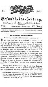 Populäre österreichische Gesundheits-Zeitung