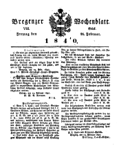 Bregenzer Wochenblatt