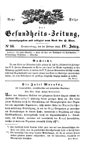 Populäre österreichische Gesundheits-Zeitung