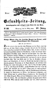 Populäre österreichische Gesundheits-Zeitung