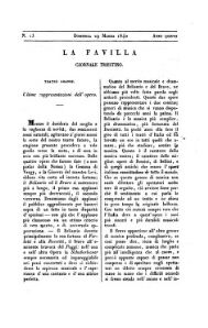 La Favilla giornale