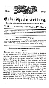 Populäre österreichische Gesundheits-Zeitung