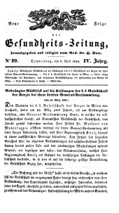 Populäre österreichische Gesundheits-Zeitung