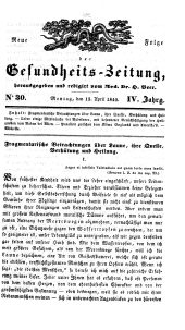 Populäre österreichische Gesundheits-Zeitung