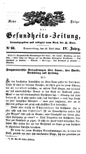 Populäre österreichische Gesundheits-Zeitung