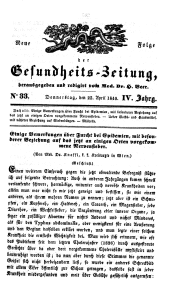 Populäre österreichische Gesundheits-Zeitung