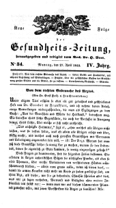 Populäre österreichische Gesundheits-Zeitung