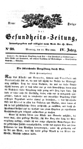 Populäre österreichische Gesundheits-Zeitung