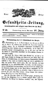 Populäre österreichische Gesundheits-Zeitung