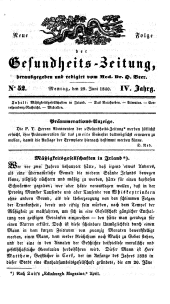 Populäre österreichische Gesundheits-Zeitung