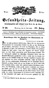 Populäre österreichische Gesundheits-Zeitung