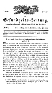 Populäre österreichische Gesundheits-Zeitung