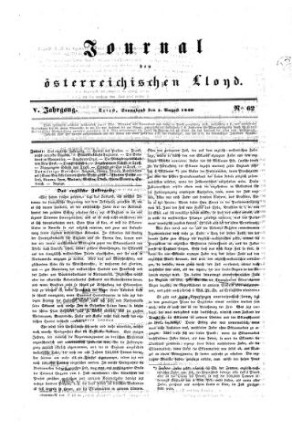 Journal des Österreichischen Lloyd
