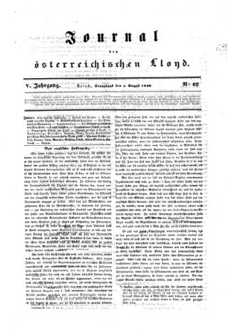 Journal des Österreichischen Lloyd