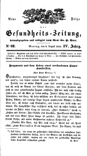 Populäre österreichische Gesundheits-Zeitung