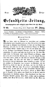 Populäre österreichische Gesundheits-Zeitung