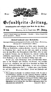 Populäre österreichische Gesundheits-Zeitung