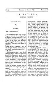 La Favilla giornale