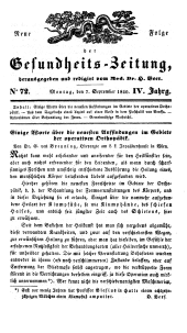 Populäre österreichische Gesundheits-Zeitung