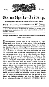 Populäre österreichische Gesundheits-Zeitung