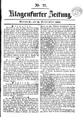 Klagenfurter Zeitung