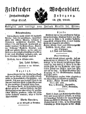 Feldkircher Wochenblatt