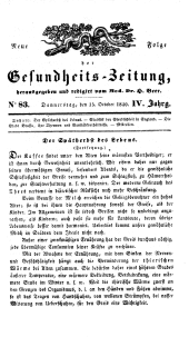 Populäre österreichische Gesundheits-Zeitung