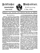 Feldkircher Wochenblatt