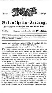 Populäre österreichische Gesundheits-Zeitung