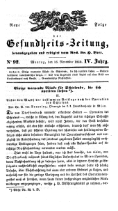 Populäre österreichische Gesundheits-Zeitung