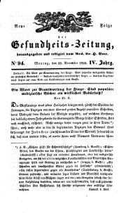 Populäre österreichische Gesundheits-Zeitung