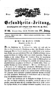 Populäre österreichische Gesundheits-Zeitung