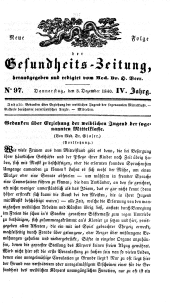 Populäre österreichische Gesundheits-Zeitung