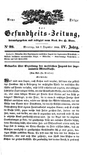 Populäre österreichische Gesundheits-Zeitung