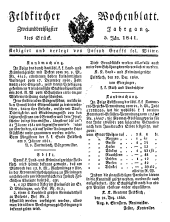 Feldkircher Wochenblatt