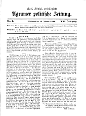 Agramer Zeitung