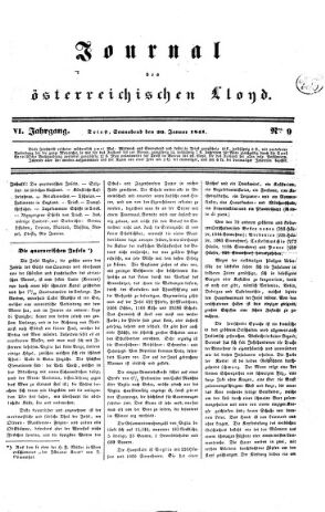 Journal des Österreichischen Lloyd