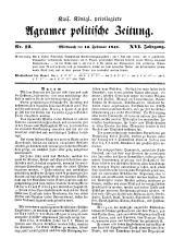 Agramer Zeitung